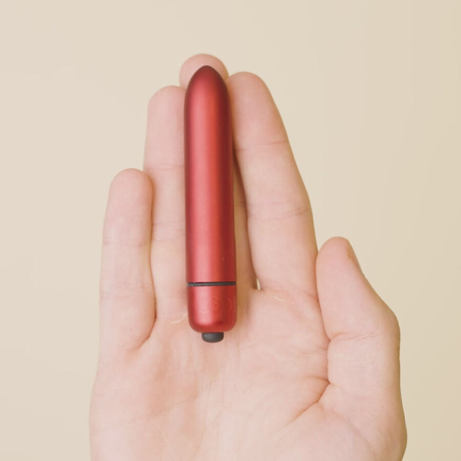 Rocks-Off RO-90 Scarlet Velvet – Vibrations-Bullet – rot