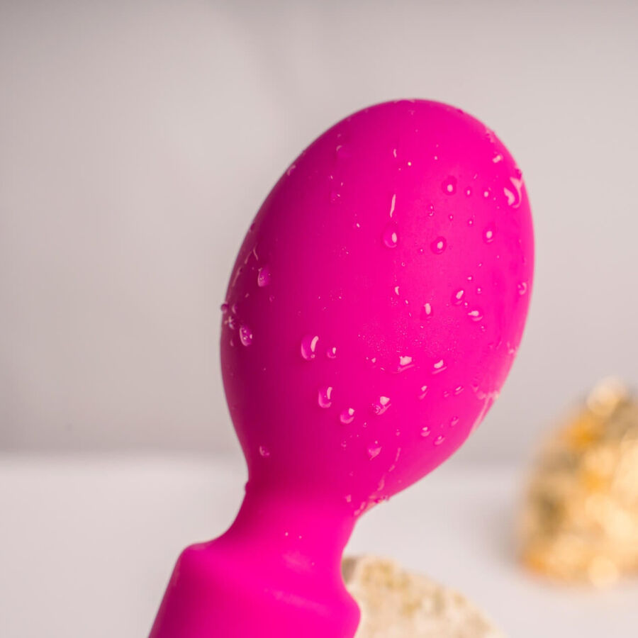 Rocks-Off Oriel – Massagestab-Vibrator, flexibler Kopf – pink