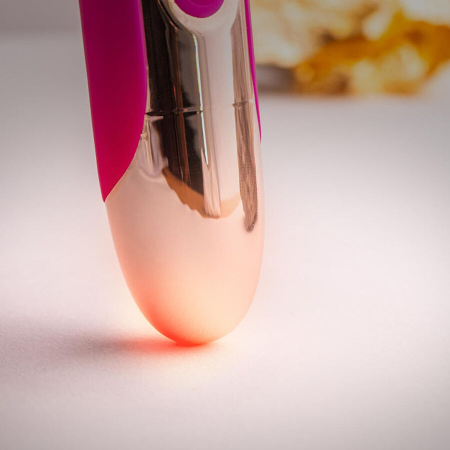Rocks-Off Oriel – Massagestab-Vibrator, flexibler Kopf – pink