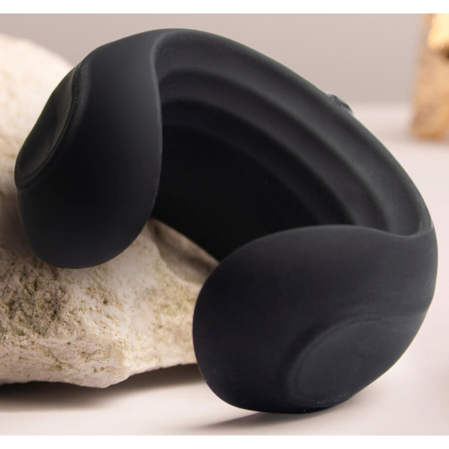 Rocks-Off Echo – Vibrierender Masturbator – schwarz