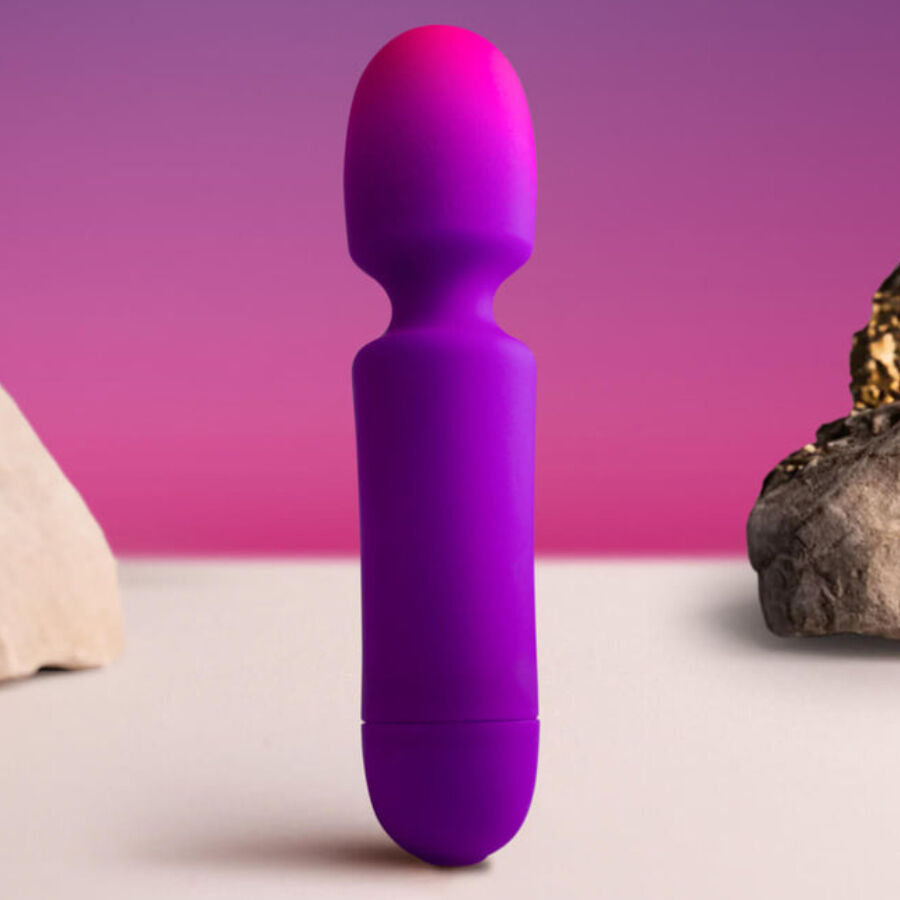 Rocks-Off Glo-Girl Wand Mini – Kompakter Stabvibrator – lila