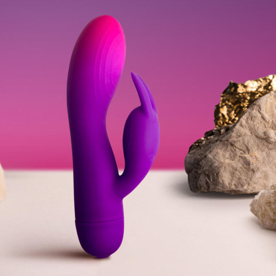 Rocks-Off Glo-Girl Rabbit – Rabbit-Vibrator mit 2 Motoren – lila