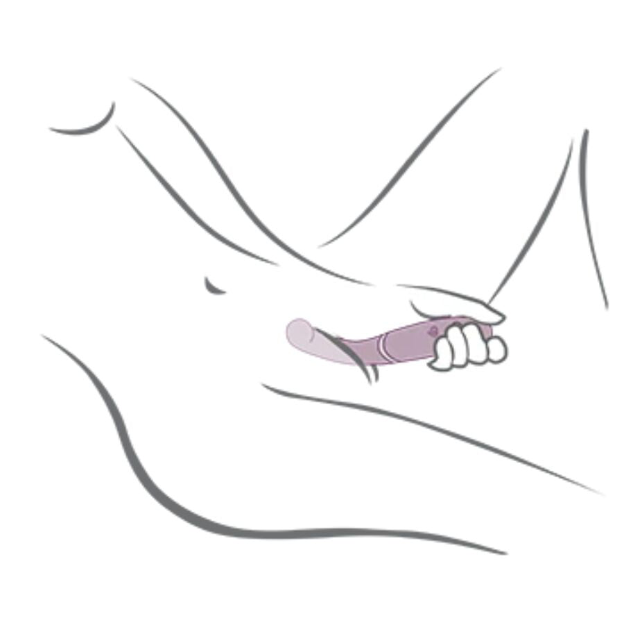 Rocks-Off Gemini – Dual-Vibrator G-Punkt & Klitoris – lila