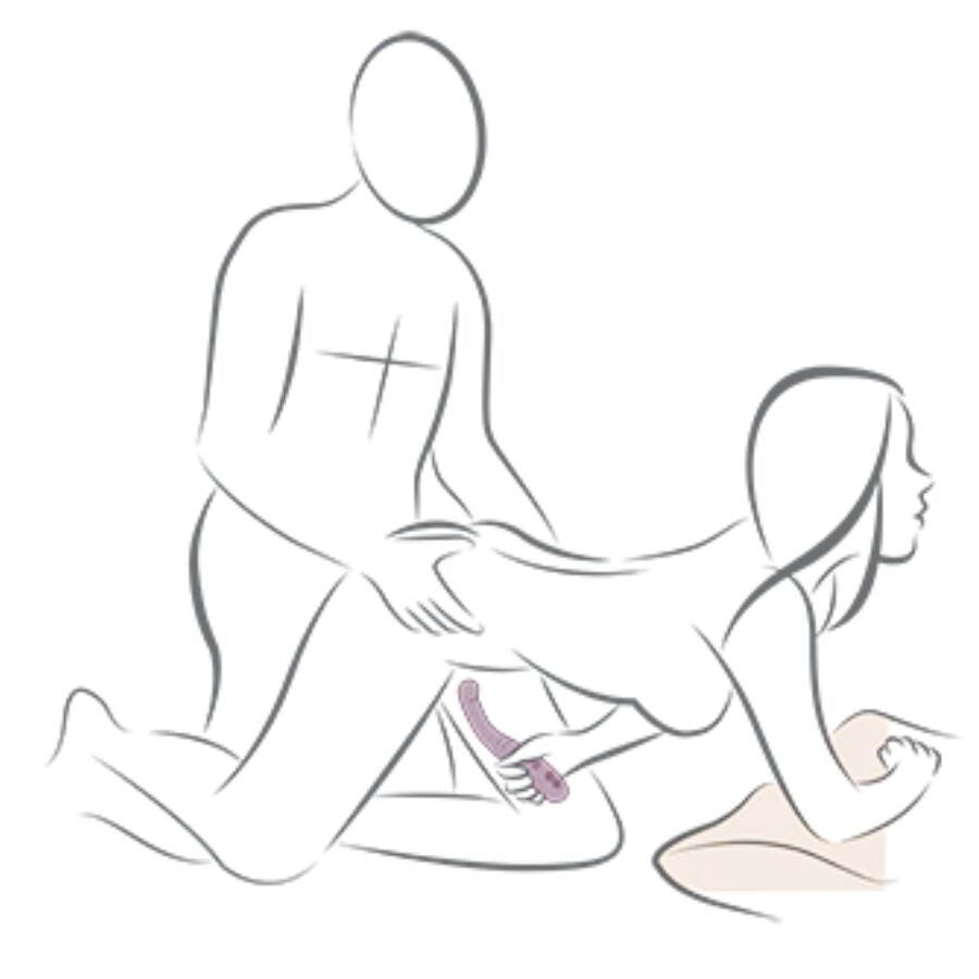 Rocks-Off Gemini – Dual-Vibrator G-Punkt & Klitoris – lila