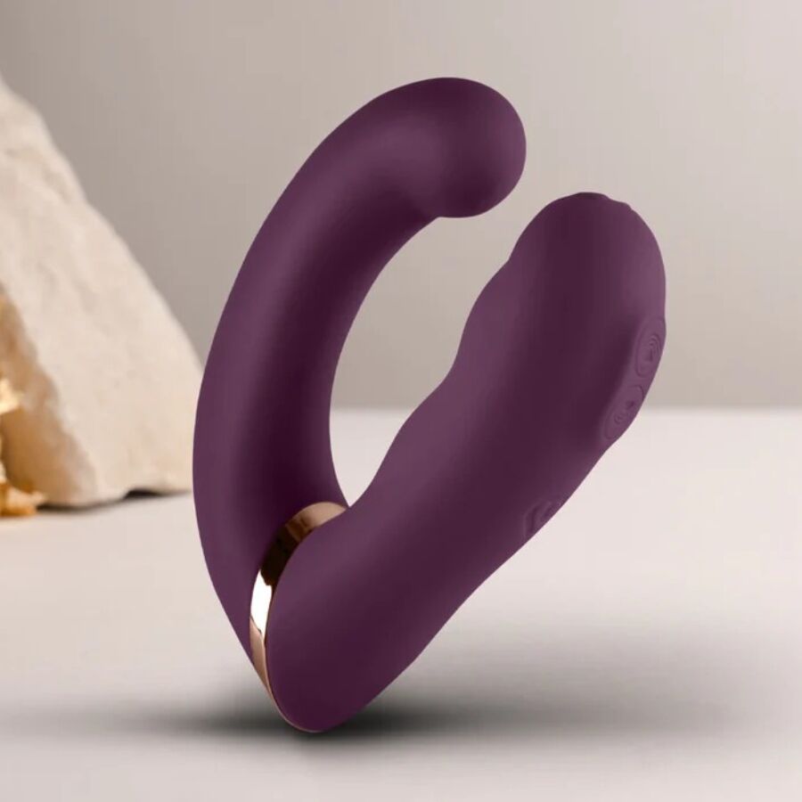 Rocks-Off Gemini – Dual-Vibrator G-Punkt & Klitoris – lila