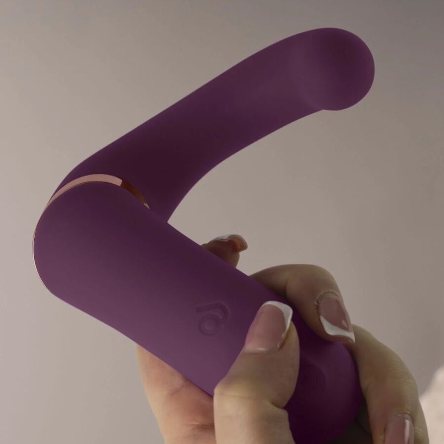 Rocks-Off Gemini – Dual-Vibrator G-Punkt & Klitoris – lila