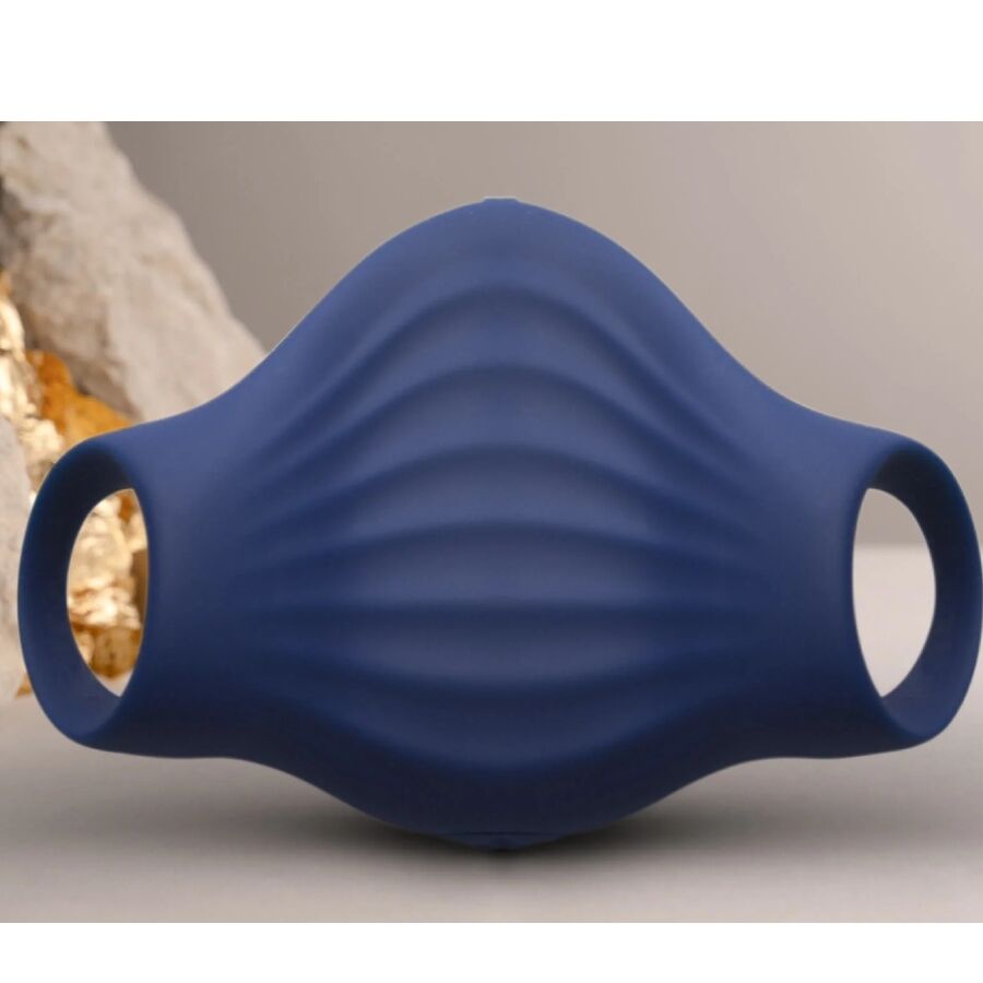 Rocks-Off Palm – Flexibler Vibrator-Masturbator, blau