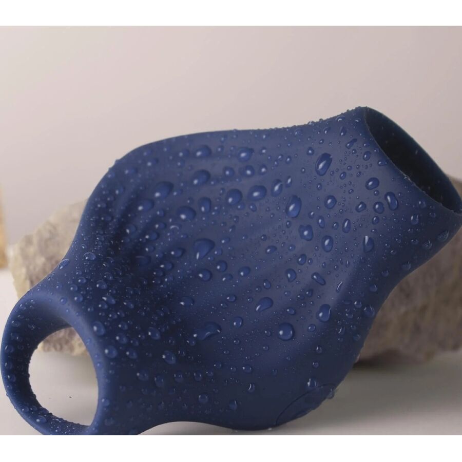 Rocks-Off Palm – Flexibler Vibrator-Masturbator, blau