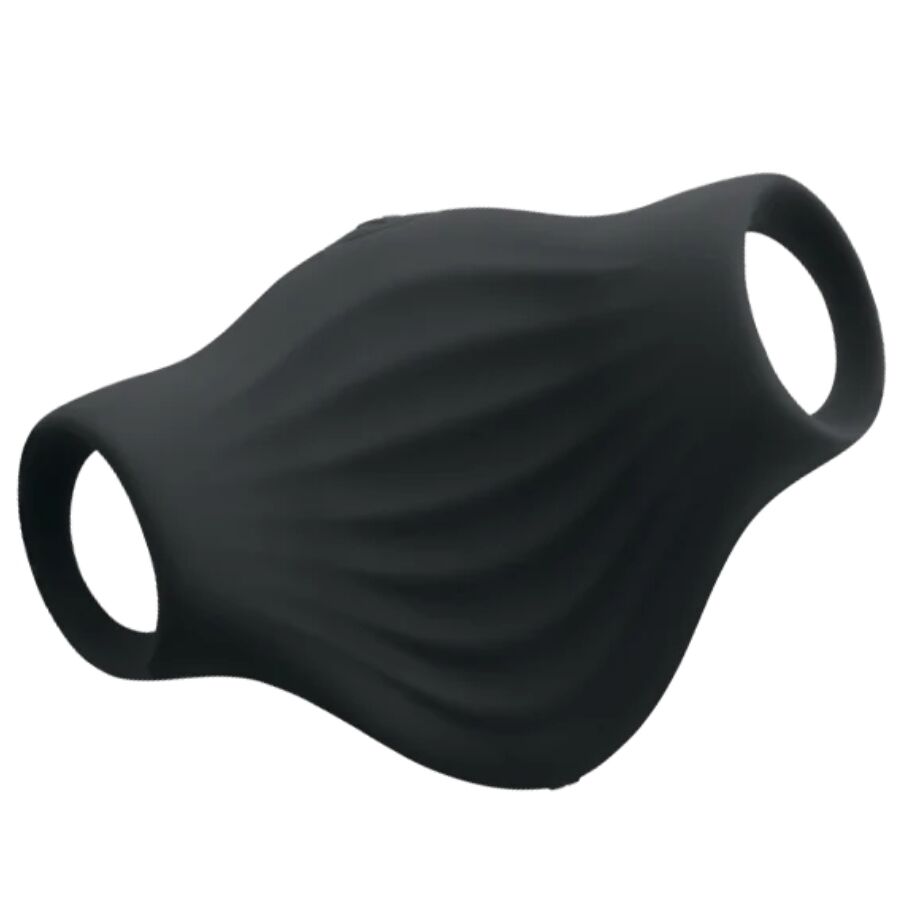 Rocks-Off Palm – Flexibler Vibrator-Masturbator, schwarz