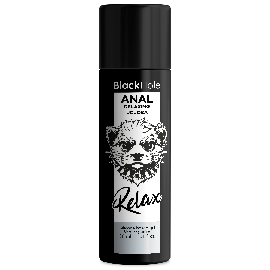 Black Anal Entspannende Jojoba Relax Silikonbasis 30 ml