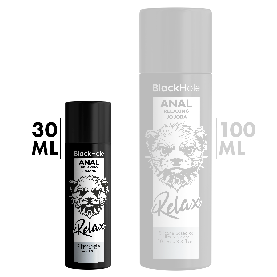 Black Anal Entspannende Jojoba Relax Silikonbasis 30 ml