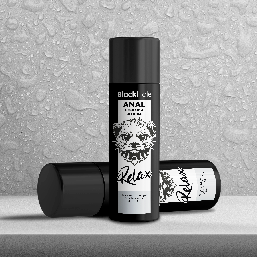 Black Anal Entspannende Jojoba Relax Silikonbasis 30 ml