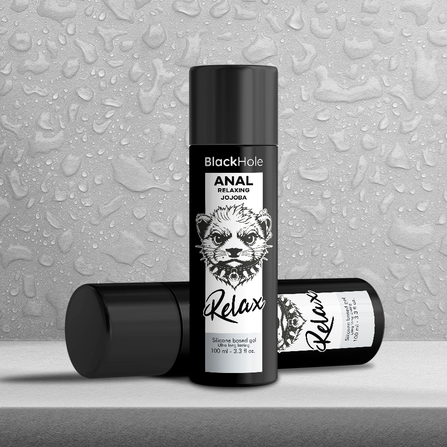 Black Anal Entspannende Jojoba Relax Silikonbasis 100 ml