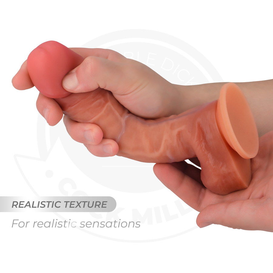 Cock Hyperrealistischer, Artikulierbarer Dildo 19,3 cm