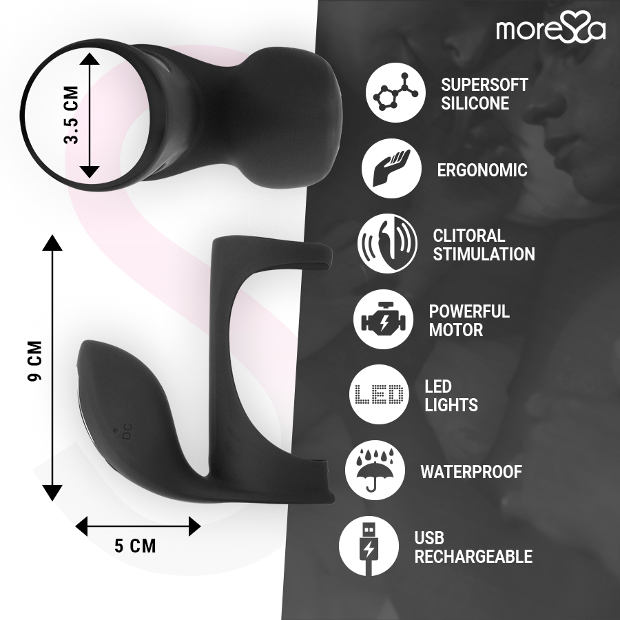 Moressa Brandon Vibratorring Mit Abdeckung
