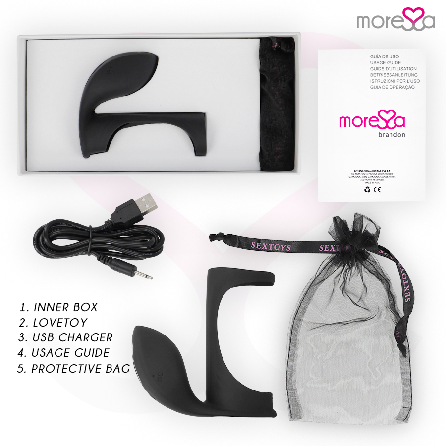 Moressa Brandon Vibratorring Mit Abdeckung