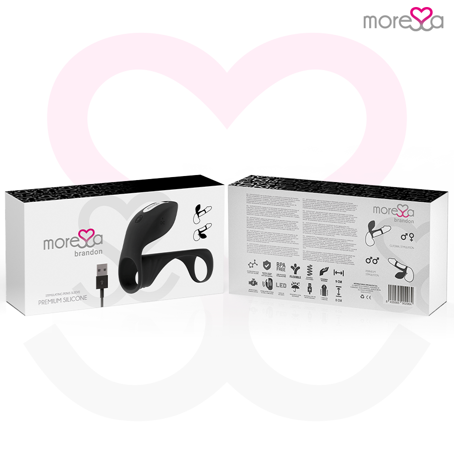Moressa Brandon Vibratorring Mit Abdeckung