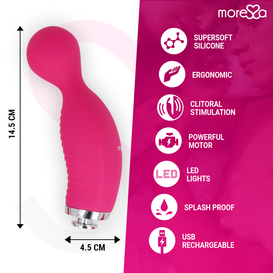 Moressa Kirk Duo Suction + Multi-Performance Massager Premium Silik...