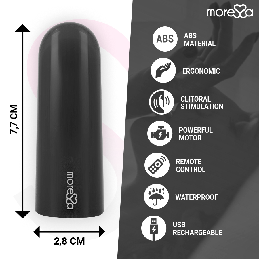Moressa – Nix Vibrator Fernbedienung Schwarz