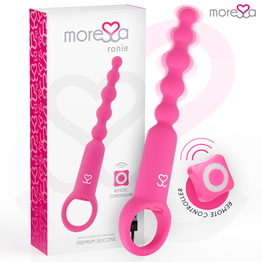 Moressa – Ronie Fernbedienung Analvergnügen Rosa