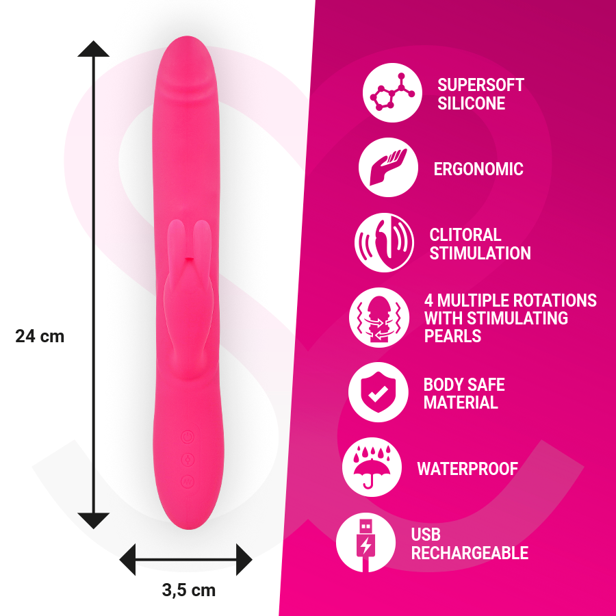 Moressa Somer Premium Vibrator Mit Mehrfachdrehung