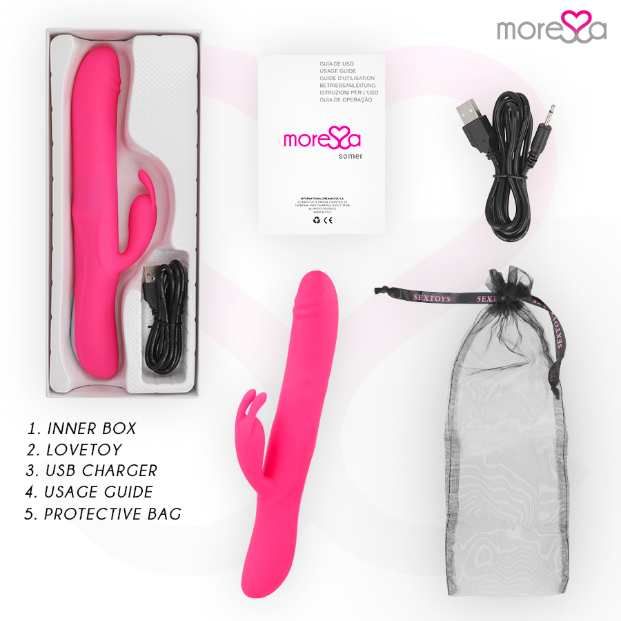 Moressa Somer Premium Vibrator Mit Mehrfachdrehung