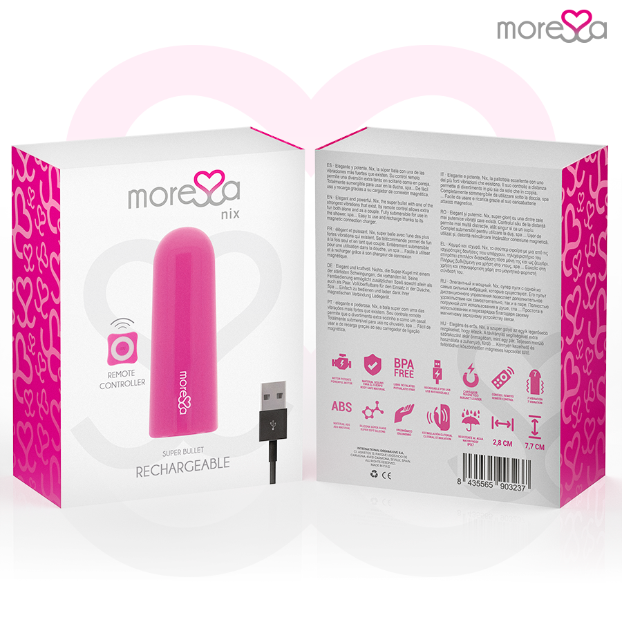 Moressa – Nix Vibrator Fernbedienung Rosa