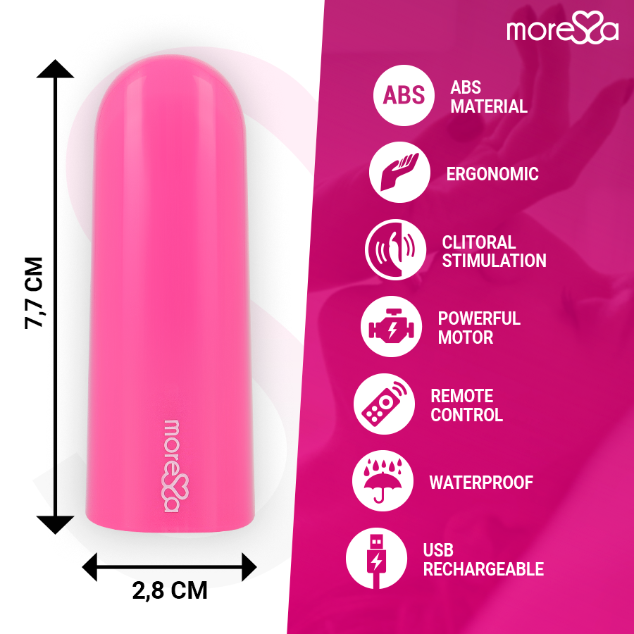 Moressa – Nix Vibrator Fernbedienung Rosa