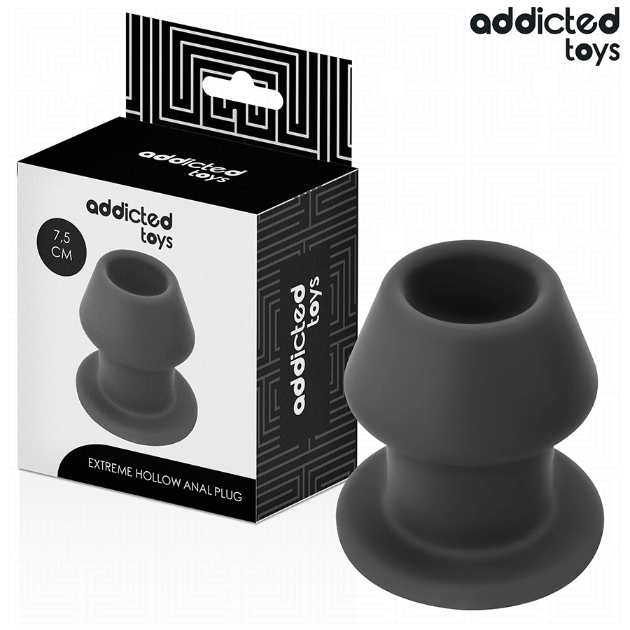 Addicted Extrem Hohl Anal Plug Grösse S 7,5 cm