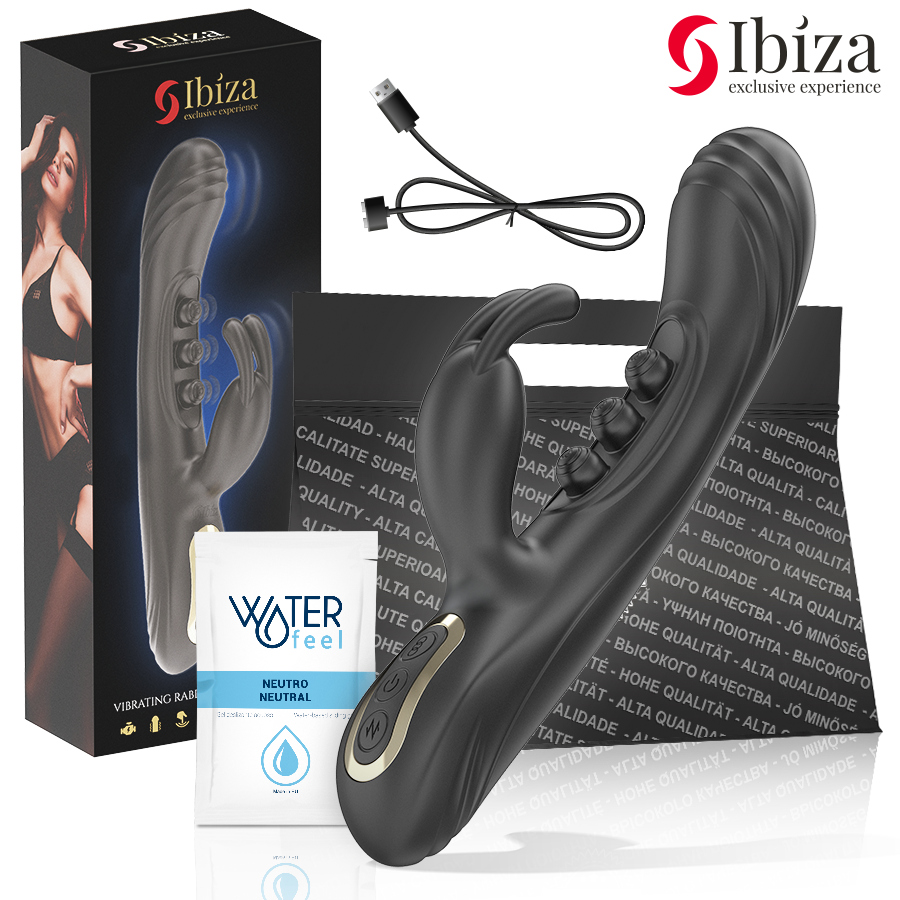 Ibiza Pulsierender Rabbit-Vibrator – 2 Motoren, 7 Modi