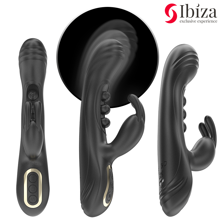 Ibiza Pulsierender Rabbit-Vibrator – 2 Motoren, 7 Modi