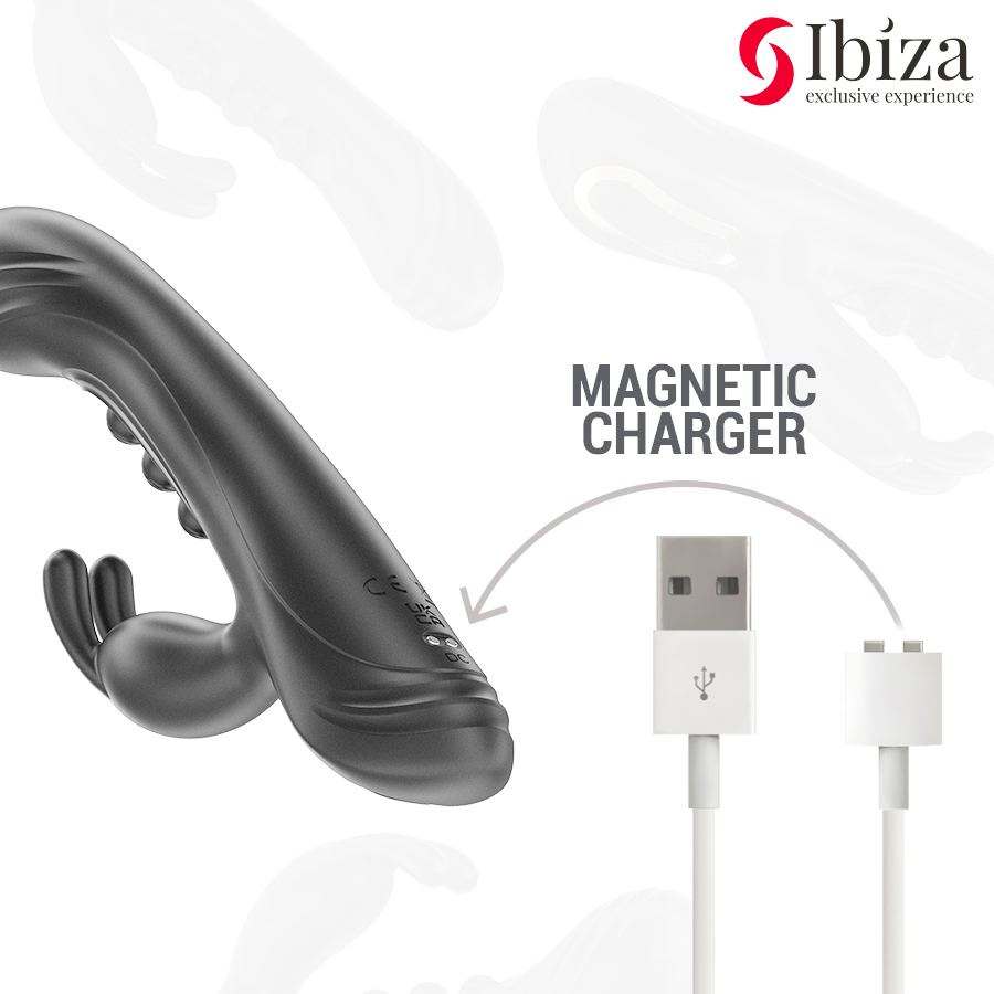 Ibiza Pulsierender Rabbit-Vibrator – 2 Motoren, 7 Modi