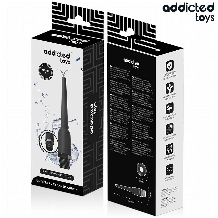 Addicted Toys Anal-Reiniger Modell 1 – Universaladapter