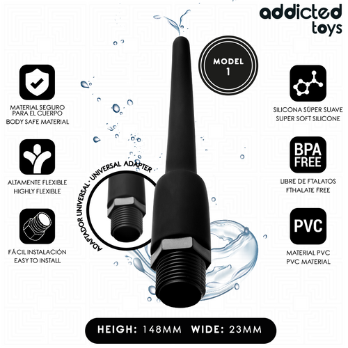 Addicted Toys Anal-Reiniger Modell 1 – Universaladapter