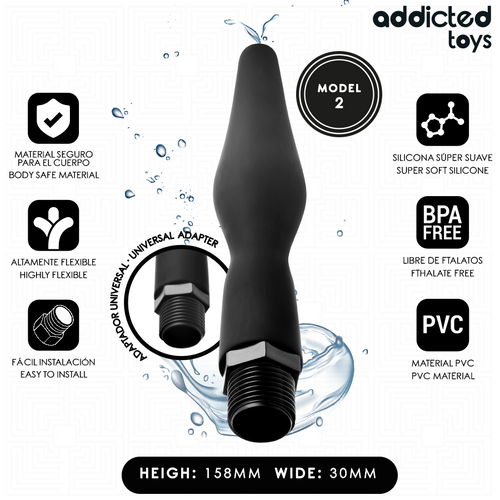 Addicted Toys Anal-Reiniger Modell 3 – Universaladapter