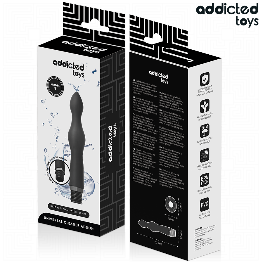 Addicted Toys Anal-Reiniger Modell 4 – Universaladapter