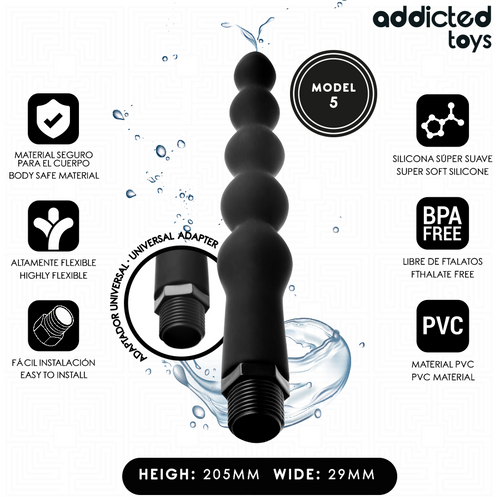 Addicted Toys Anal-Reiniger Modell 6 – Universaladapter