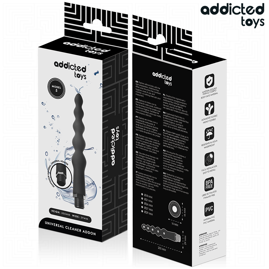 Addicted Toys Anal-Reiniger Modell 6 – Universaladapter