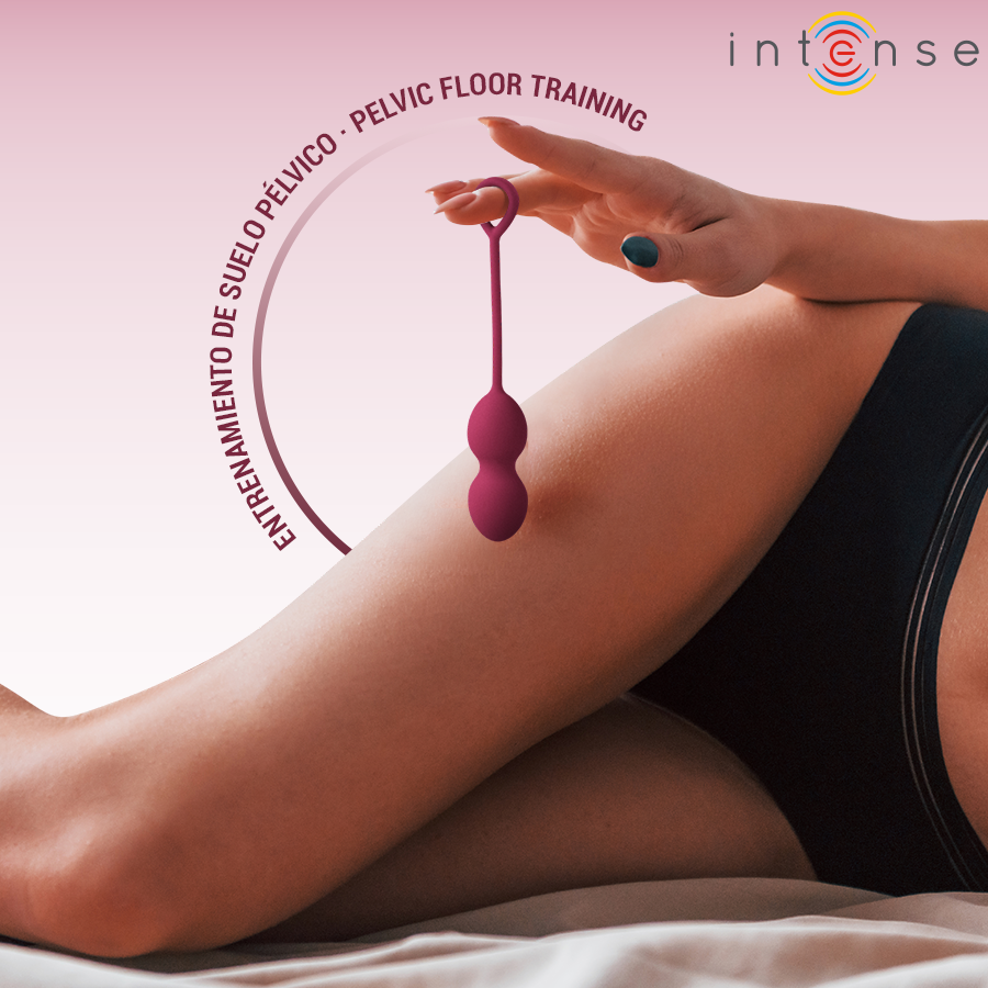 Intense Charli Kegel Ball Kit – Weinrot