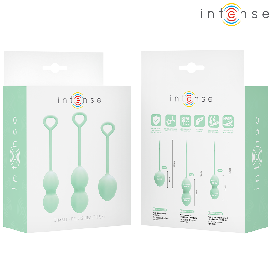 Intense Charli Kegel Ball Kit – Hellgruen