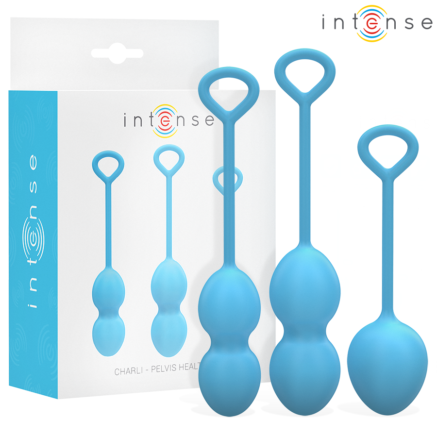 Intense Charli Kegel Ball Kit – Blau