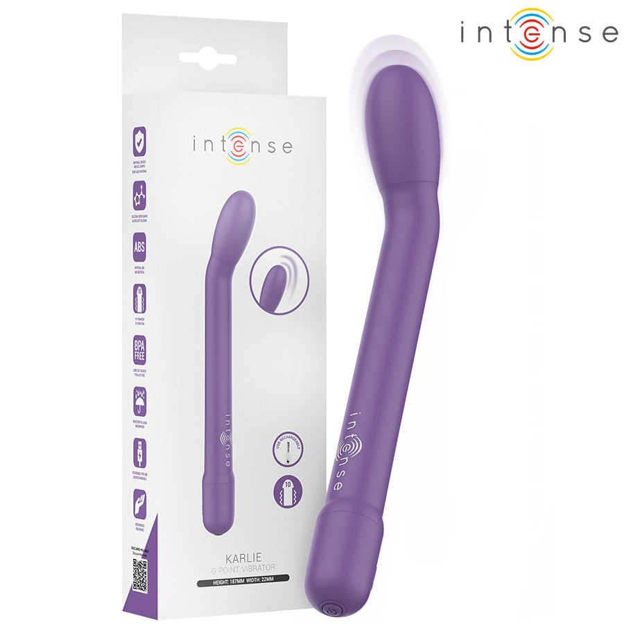 Intense Karlie Wiederaufladbarer G-spot-stimulator Lila