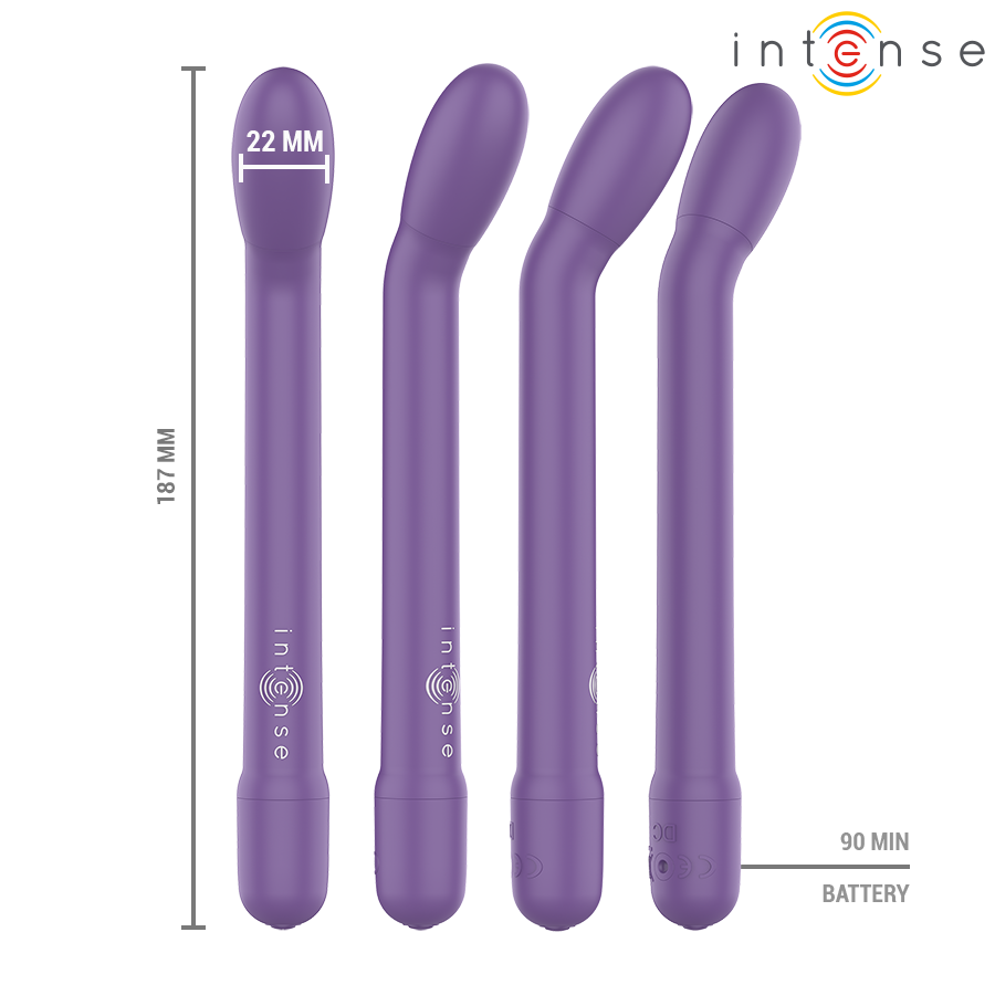 Intense Karlie Wiederaufladbarer G-spot-stimulator Lila
