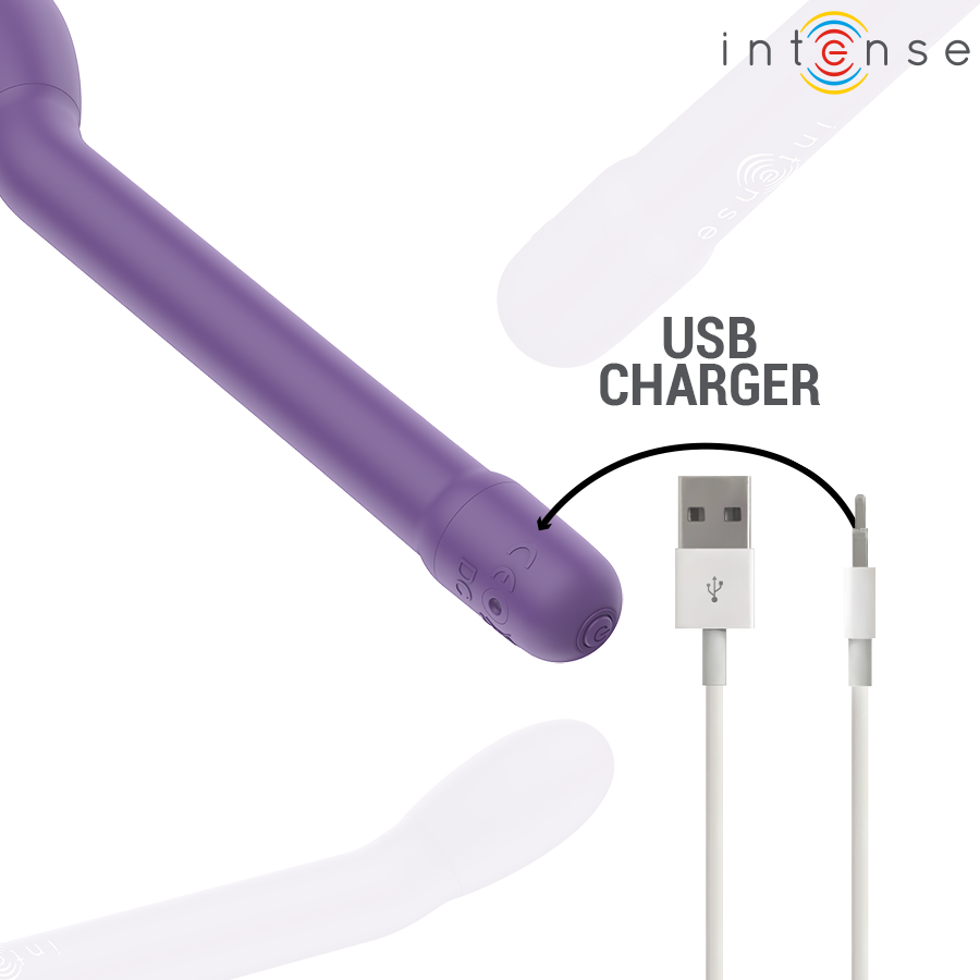 Intense Karlie Wiederaufladbarer G-spot-stimulator Lila