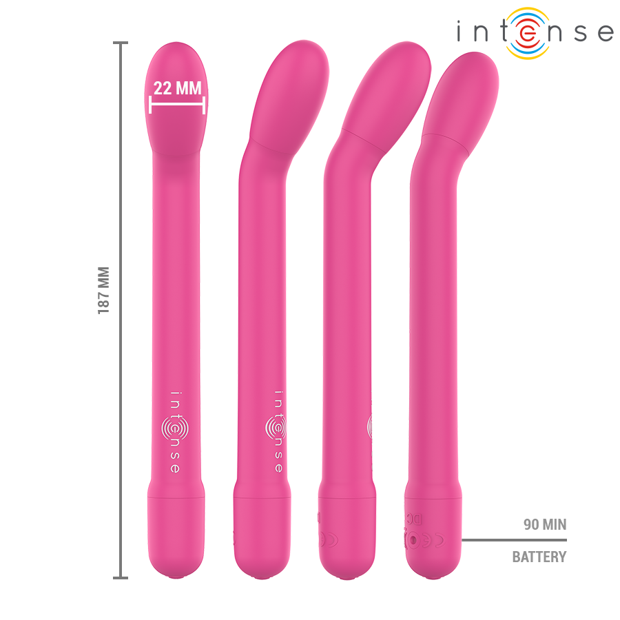 Intense Karlie Wiederaufladbarer G-spot-stimulator Rosa