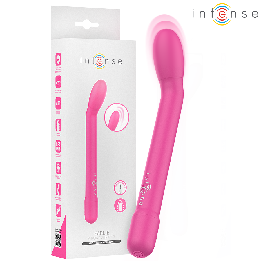 Intense Karlie Wiederaufladbarer G-spot-stimulator Rosa