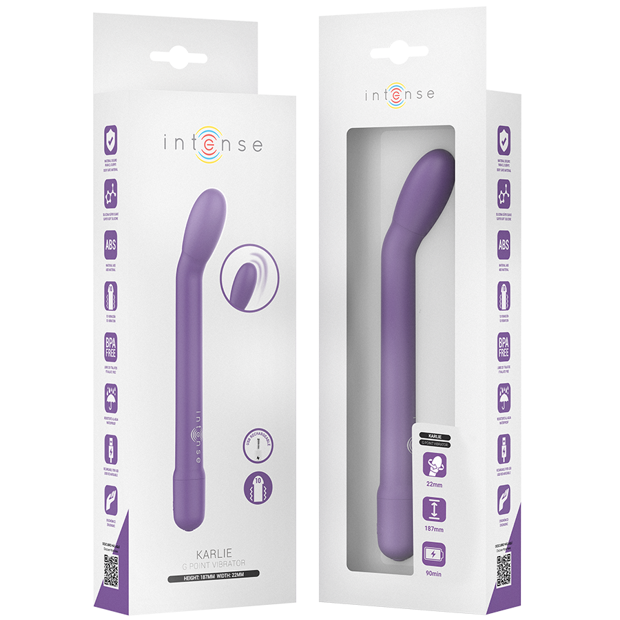 Intense Karlie Wiederaufladbarer G-spot-stimulator Lila