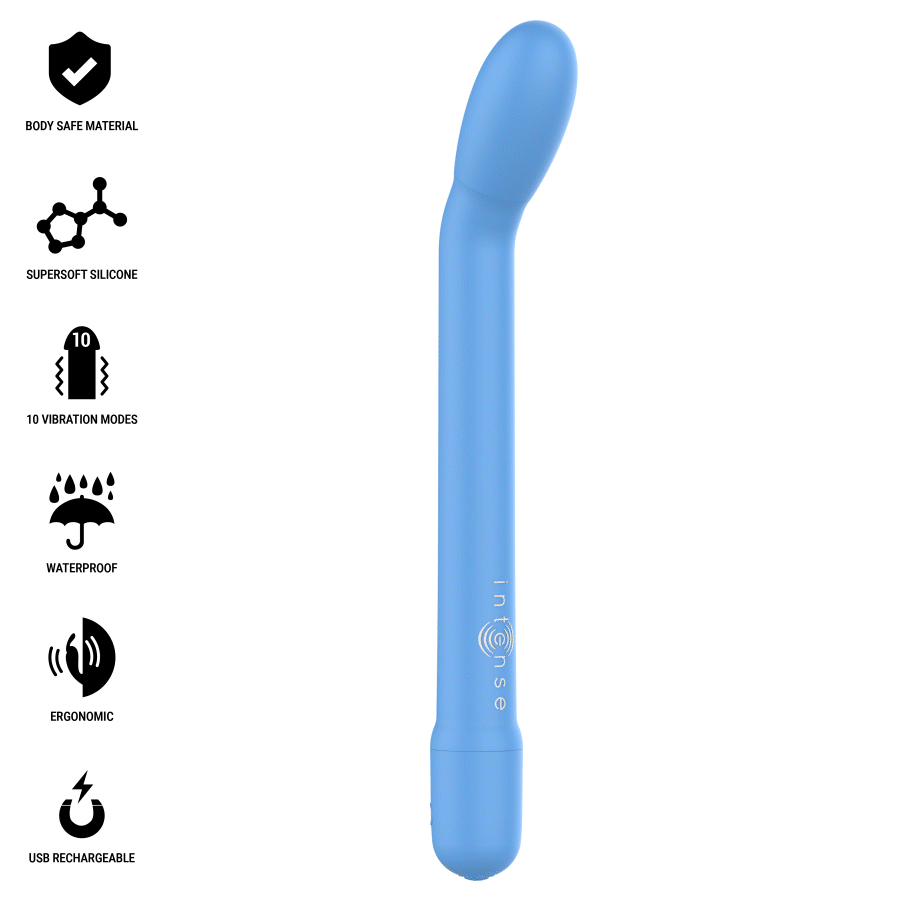 Intense Karlie Wiederaufladbarer G-punkt-stimulator Blau