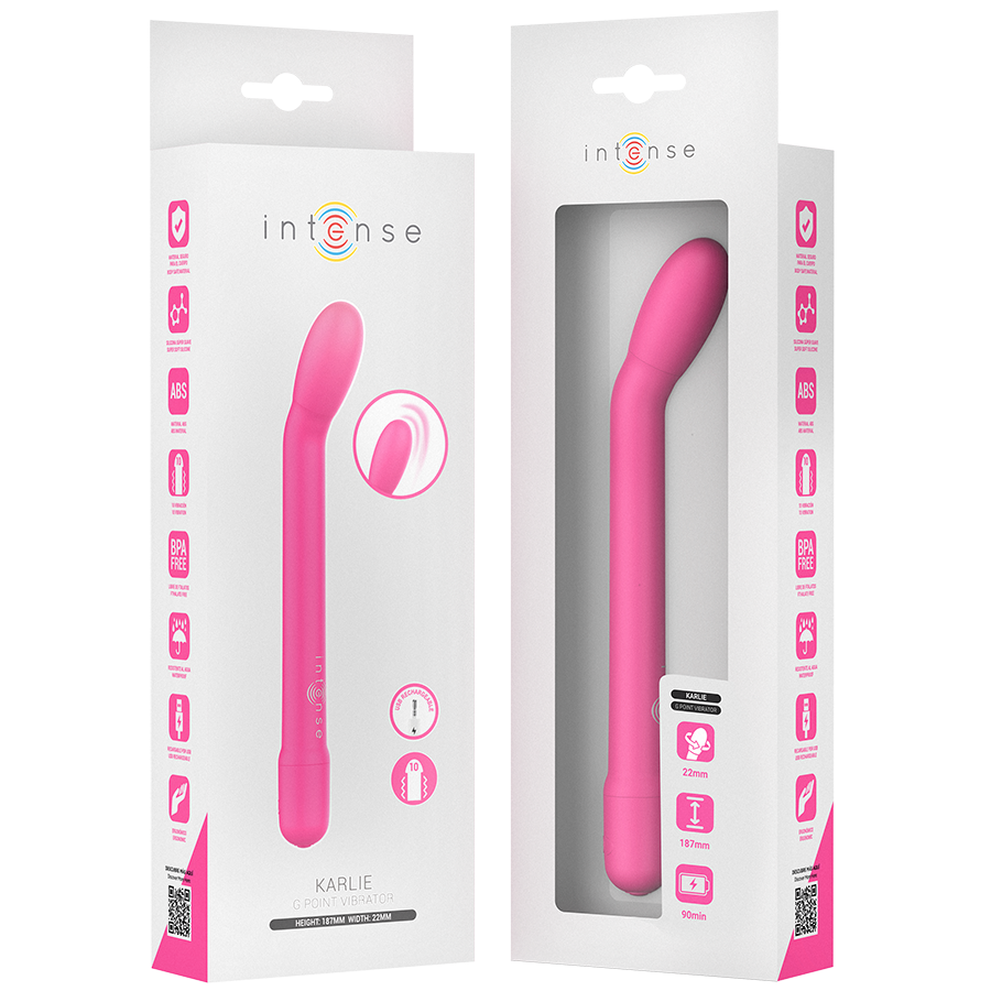 Intense Karlie Wiederaufladbarer G-spot-stimulator Rosa