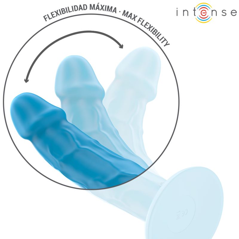 Intense Phoebe Realistischer Vibrator 10 Vibrationen Blaue